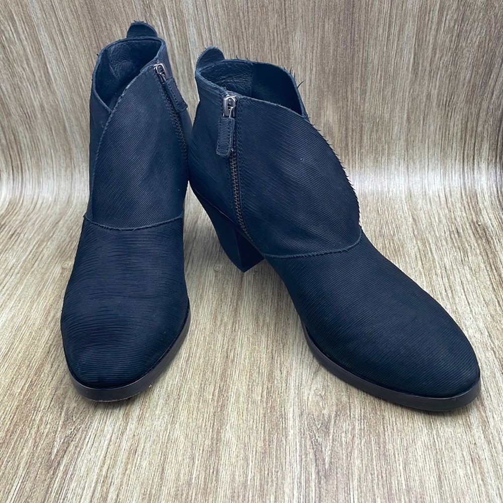 Eileen Fisher Leather Black Anke Boot